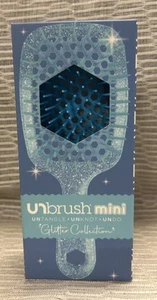 FHI Heat UnBrush Detangle Vented Blow Out Flex Brush Glitter 9” Mini COMBINESHIP - Picture 1 of 1