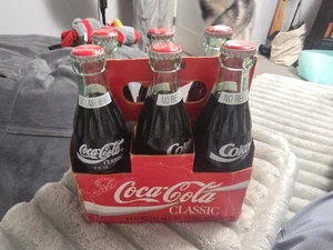 Vintage 1990 Coca-Cola Classic 6-Pack  - Picture 1 of 3