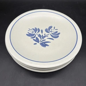 Pfaltzgraff Yorktowne Dinner Plates set of 4Vintage Stoneware 10 in. - Picture 1 of 3