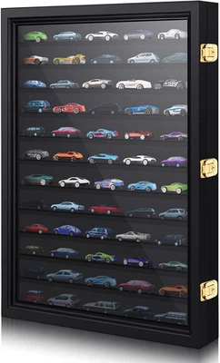 Model Car Display Case 1/64 Scale Model Car Display Case Cabinet Rack 26.5 X 18. - Image 1 of 4