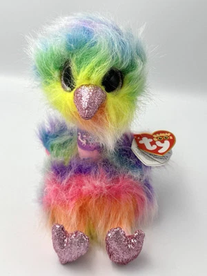 Ty Beanie Boo Asha The Ostrich 21cm (New) - Image 1 of 4