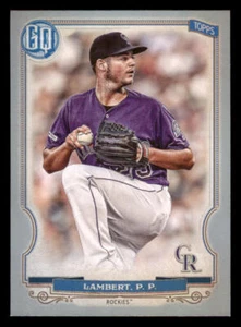 2020 Topps Gypsy Queen Silver #267 Peter Lambert - Picture 1 of 2