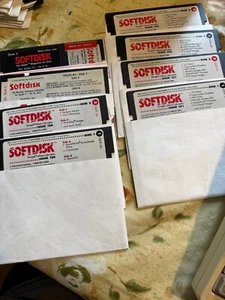 Apple II Software : SOFTDISK MAGAZINE Issues #83, #124, #130, #131 all tested. - Picture 1 of 13