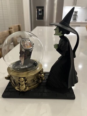Reloj Mago de Oz con Cristal Globo Warner Bros 1998 Edición Limitada. Fósil Foto 1 de 4