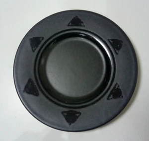 Pfaltzgraff Black Midnight Sun Saucer Plate 6 Inch diameter - Picture 1 of 13