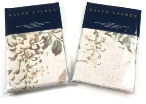 Ralph Lauren Annandale Lindsley Pillow Shams Set of 2 Size King - A8:180 - Picture 1 of 6