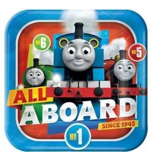1 PACKUNG x 8ct THOMAS THE TANK MITTAGESSEN ABENDESSEN PAPIERTELLER 9 ZOLL NEU - Bild 1 von 1