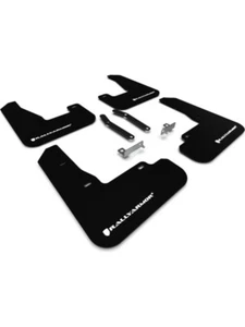 Rally Armor 2019+ For Hyundai Elantra N Line UR Black Mud Flap (MF59-UR-BLK/WH) - Picture 1 of 12