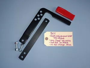 Lever Depth Bar Adj Grip Pkg BCS Tractor 59049863 & 55102714 Tillers: 20/26/30" - Picture 1 of 7