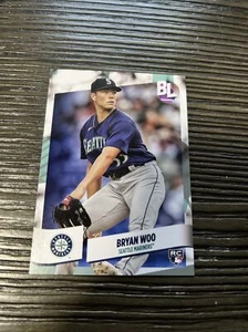 2024 Topps Big League Bryan Woo RC Seattle Mariners #178 Rookie - Picture 1 of 1