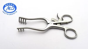 WEITLANER RETRACTOR 5" 3X4 PRONGS, BLUNT & SURGICAL INSTRUMENTS - Picture 1 of 14