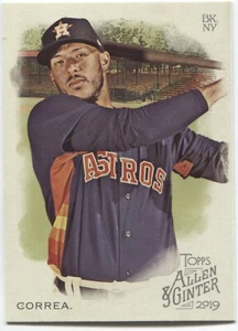 CARLOS CORREA 2019 Allen & Ginter  BASE SHORT PRINT - HOUSTON ASTROS - #351 - Picture 1 of 1
