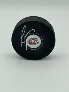 Carey Price Signed Montreal Canadians NHL Logo Hockey Puck COA Hologram - Picture 1 of 1