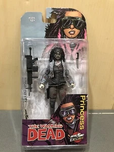 McFarlane Skybound Walking Dead PRINCESS BLACK/WHITE Version Figure Bloody B/W - Picture 1 of 2