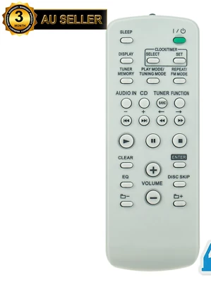 New RM-SC55 Replaced Remote For Sony Audio System HCD-HPR90 HCD-EC55 HCD-EC77 - image 1 of 4