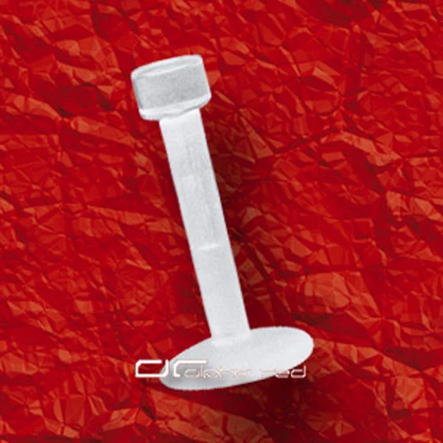 »»» 2x UV ACRYL RETAINER SEPTUM LIPPENPIERCING LABRET flach 3531 - Bild 1 von 1