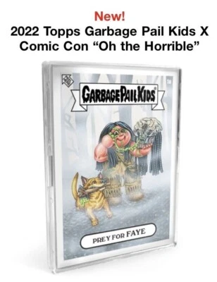2022 Topps Garbage Pail Kids X Comic Con “Oh the Horrible” Complete 11 Card Set - Image 1 of 4