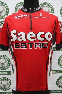 Maglia Ciclismo SAECO CANNONDALE TG XL D867 bike shirt maillot trikot jersey - Imagen 1 de 2
