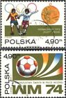 Polen 2315-2316 (kompl.Ausg.) postfrisch 1974 Fußball-WM ´74, BRD