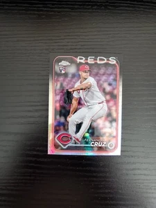 Fernando Cruz - Actualización Cromo Topps 2024 RC #USC131 - REFRACTOR PRISMA - Imagen 1 de 2
