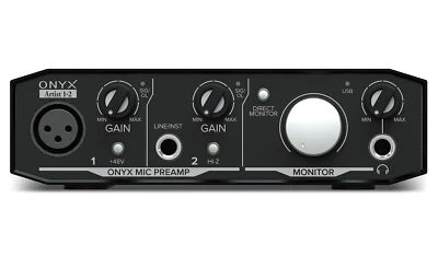 Mackie Onyx Artist Audio Interface For Zoom Video Conference Stream Streaming - Image 1 of 4
