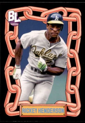 2024 Topps Big League Topps Big Leaguer #TBL-22 Rickey Henderson Athletics - Image 1 of 2