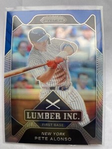 2021 Panini Prizm Pete Alonso Lumber Inc Insert