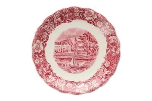 Palissy - Thames River Scenes - Pink - Tea Saucer - 115505G - Picture 1 of 2