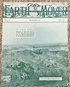 Vintage Dec. 1932 The Earth Mover, Magazine, Illustrated - Picture 1 of 3