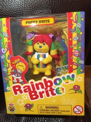 Rainbow Brite 2.5" Mini Figure TLS CheeBee Easter Series PUPPY BRITE TLS Toy