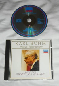 BRUCKNER: Symphony No. 4 - CD 1984 London KARL BOHM - Imagen 1 de 2