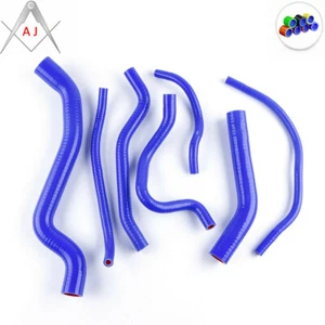 Kit de mangueras de refrigerante de radiador de silicona azul para Yamaha FZ1 Fazer FZS1000S 2006-2011 - Imagen 1 de 3
