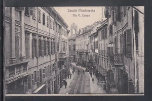 Cartolina Casale Monferrato Via G. Lanza ANIMATA AF1518 - Picture 1 of 1
