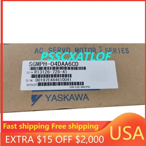 US FREE TAX 1PCS  SGMPH-04DAA6CD SERVO MOTOR SGMPH04DAA6CD Fast Ship - Picture 1 of 4