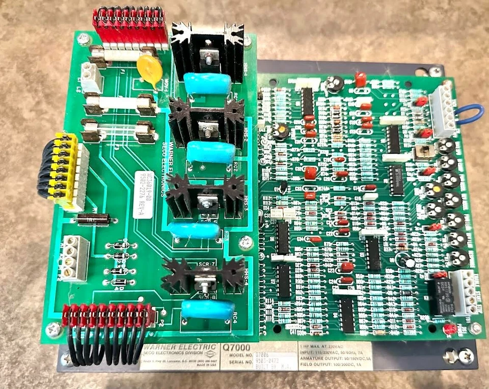 华纳电气 Q7000 直流驱动器 Q7006 1HP — 第 1/1 张图片