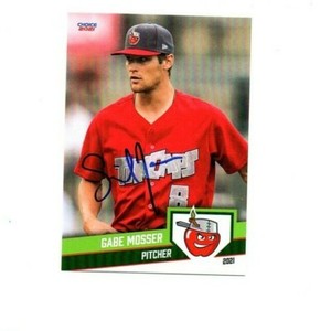 Gabe Mosser signed autograph 2021 Fort Wayne Tincaps baseball card Laurys PA e