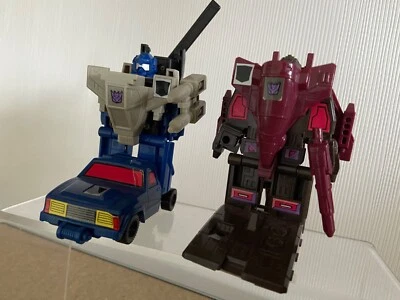 Transformers G1 1987 BATTLETRAP / FLYWHEELS MINT figure set duocon - Image 1 of 4