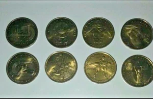 Griechenland 100 Drachmen Sportmünzen Satz 1997-1999 - Bild 1 von 1