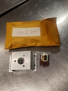 New Heathkit SPDT Rotary Switch & Bracket #204-1845 & #63-3 for HW-8 - Picture 1 of 7