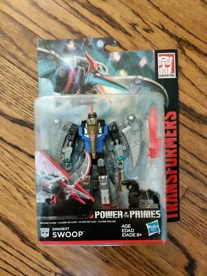 Transformers: Power of the Primes - Deluxe Class Dinobot - Swoop -Factory Sealed - Image 1 of 2