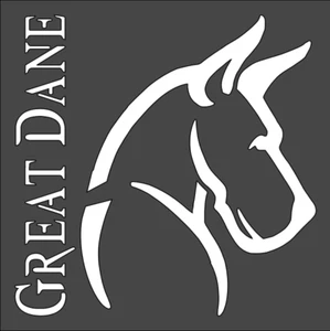 Plantilla de 1-5,5 x 5,5 pulgadas, (VA-18) gran perro danés (6 mil)***** - Imagen 1 de 2