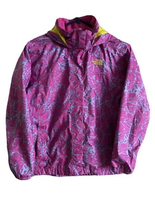 The North Face Girls Light Jacket Parka Blue Pink Size L  14/16 Youth - Picture 1 of 9