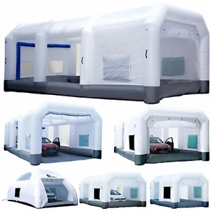 GORILLASPRO Inflatable Paint Booth with Blower Upgrade Air Filter System 7 Sizes - Picture 1 of 75