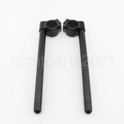 Pair 33MM Motorcycle Clip On Handlebar Fit For Honda CX500 1978-1983 — 第 1/4 张图片