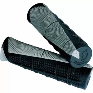 Scott Grips Deuc ATV 7/8 Handle Bar Thumb Throttle Black Grey Grips 51-1226 - Picture 1 of 1