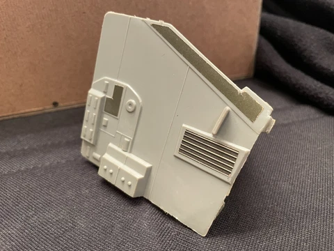 Star Wars Vintage 1981 Slave 1 SIDE HATCH COVER Part Boba Fett Kenner NO Repro Cover