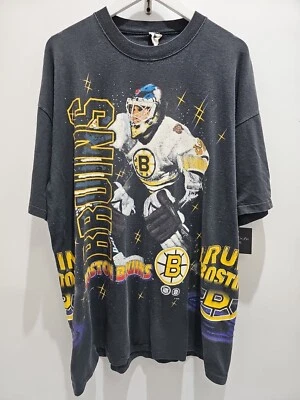 Camiseta vintage 1994 Boston Bruins estampado total Foto 1 de 4