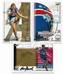Juego Select SPX Team Master 2002 Western Bulldoigs (17 cartas) - Imagen 1 de 2