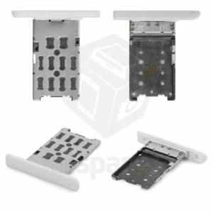 Tray Halterung Schublade SIM Tray Original für NOKIA Lumia 1520 Weiß / White - Bild 1 von 1