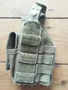 British Army / BLACKHAWK Holster TAN - NO SPEED CLIPS INCLUDED Grade 2 DAMAGED 4 - Picture 1 of 11